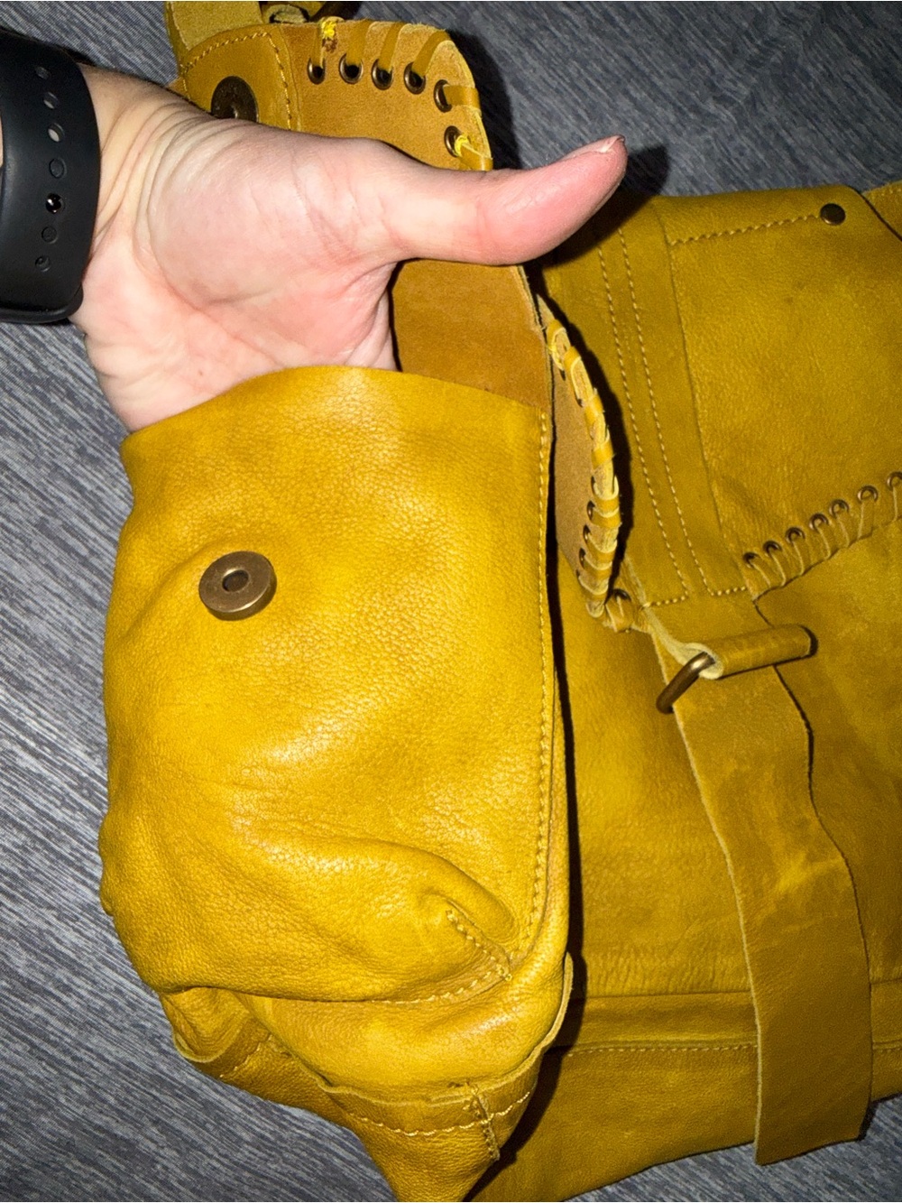 Free People distressed Leigh in Bronze NWOT - Picture 11 of 11